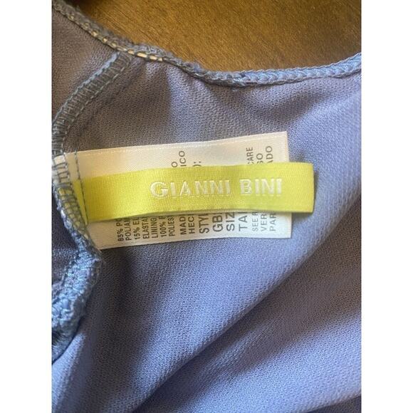 Womens Gianni Bini Purple Pearl Detail Front Cheeky One Piece Size Medium - Picture 6 of 7